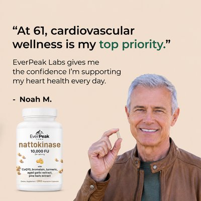 Everpeak Labs® Nattokinase 10,000 FU