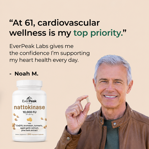 Everpeak Labs® Nattokinase 10,000 FU