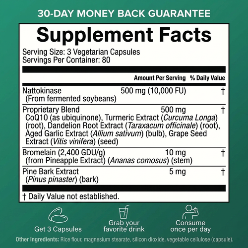 Everpeak Labs® Nattokinase 10,000 FU