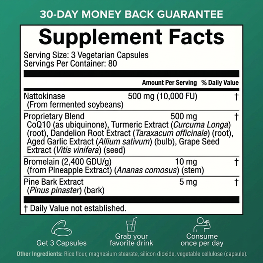 Everpeak Labs® Nattokinase 10,000 FU